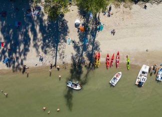 Csodálatos fotók a Dunakanyar szabadstrandjairól
